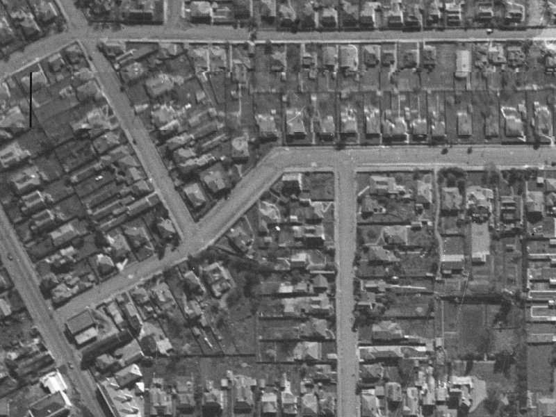 32 Derby Street from the air, 1940-1944