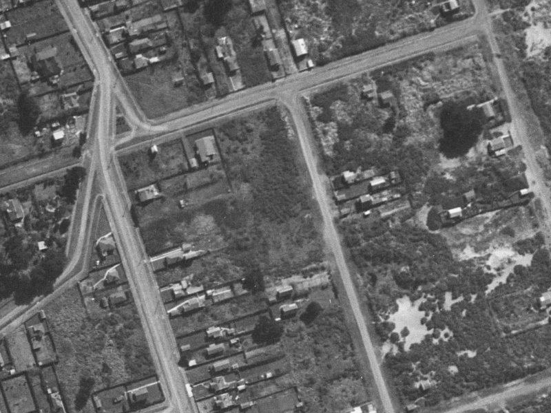 12 Pine Avenue from the air, 1940-1944