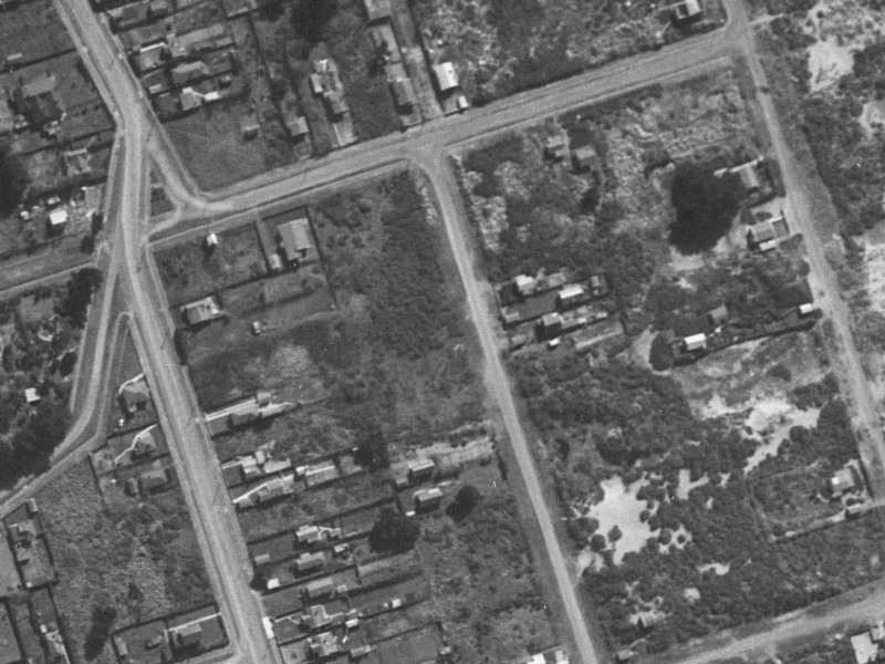 20 Pine Avenue from the air, 1940-1944