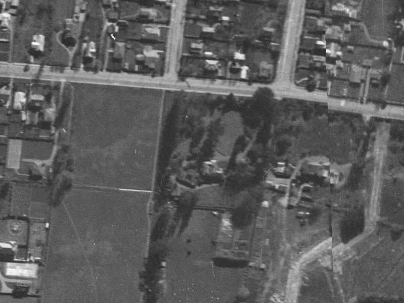 Willowbrook Place from the air, 1940-1944