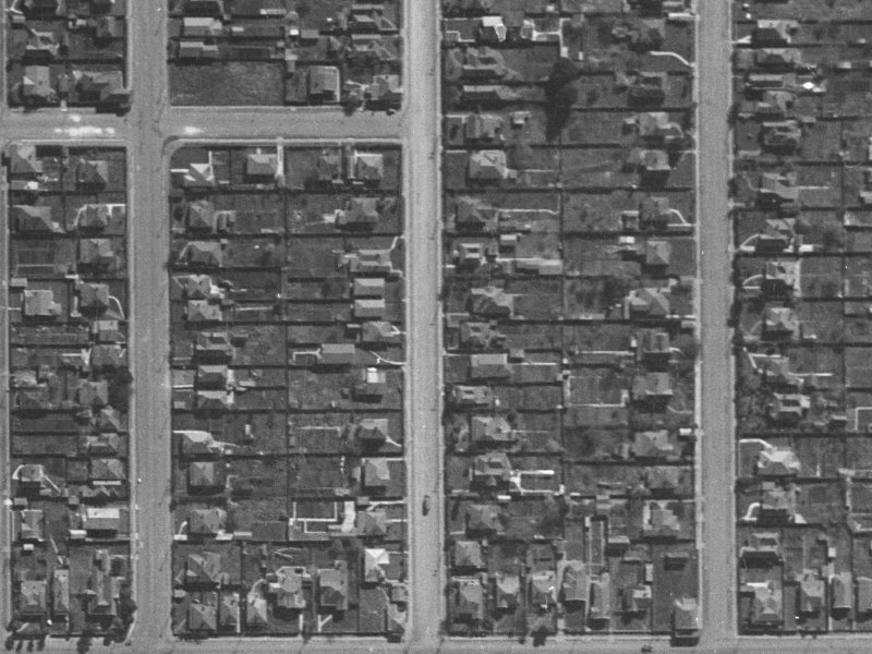 30 Geraldine Street from the air, 1940-1944