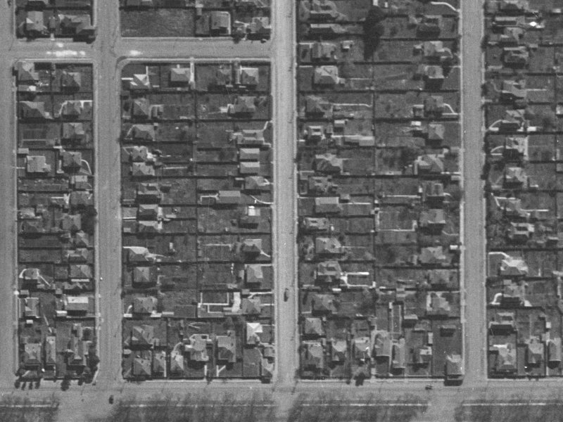 24 Geraldine Street from the air, 1940-1944