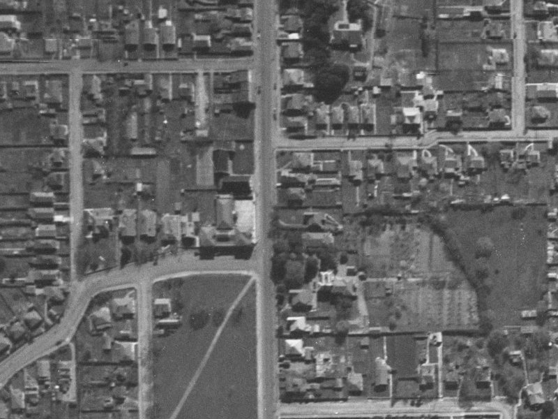 310 Stanmore Road from the air, 1940-1944