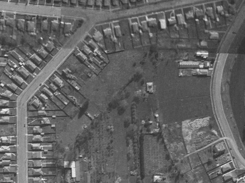 33 Silverdale Place from the air, 1940-1944