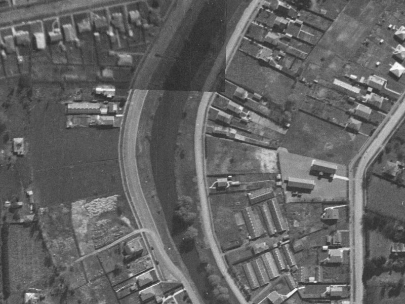 14 Dallington Terrace from the air, 1940-1944