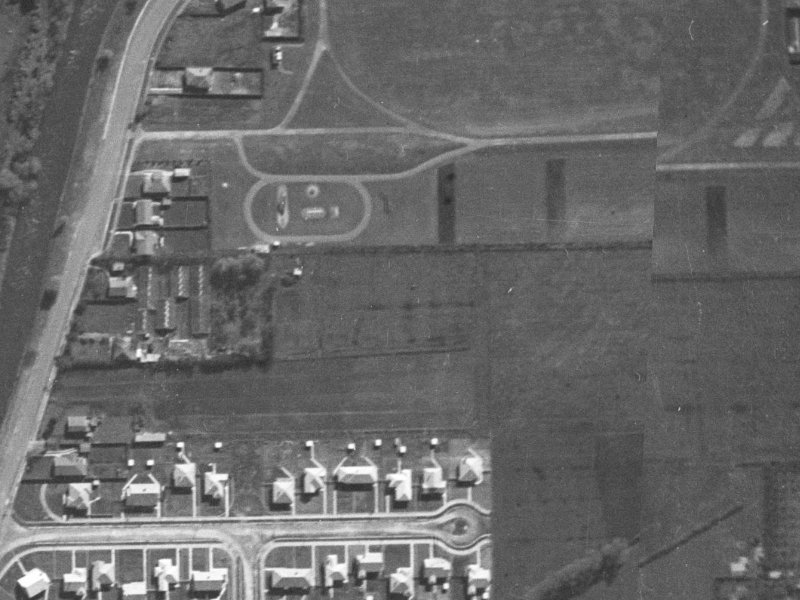 58 Mabel Howard Place from the air, 1940-1944