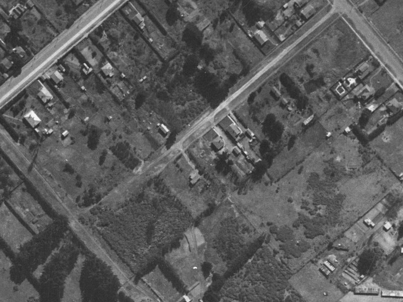 16 Lenton Street from the air, 1940-1944