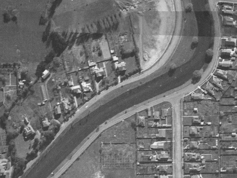 280 River Road from the air, 1940-1944