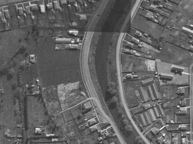 580 Avonside Drive from the air, 1940-1944