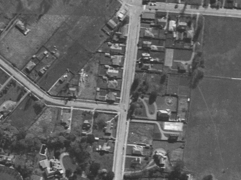 2 Hamilton Avenue from the air, 1940-1944