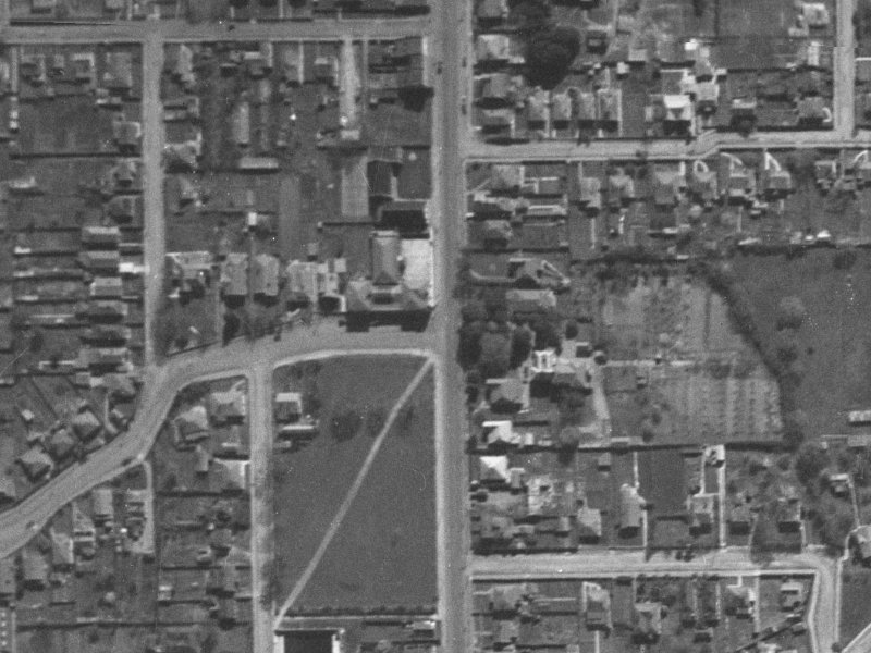 303 Stanmore Road from the air, 1940-1944