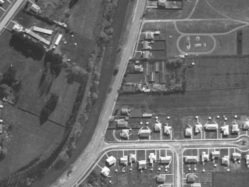 720 Avonside Drive from the air, 1940-1944