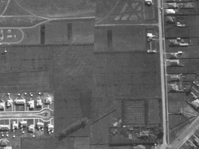 Braemar Place from the air, 1940-1944