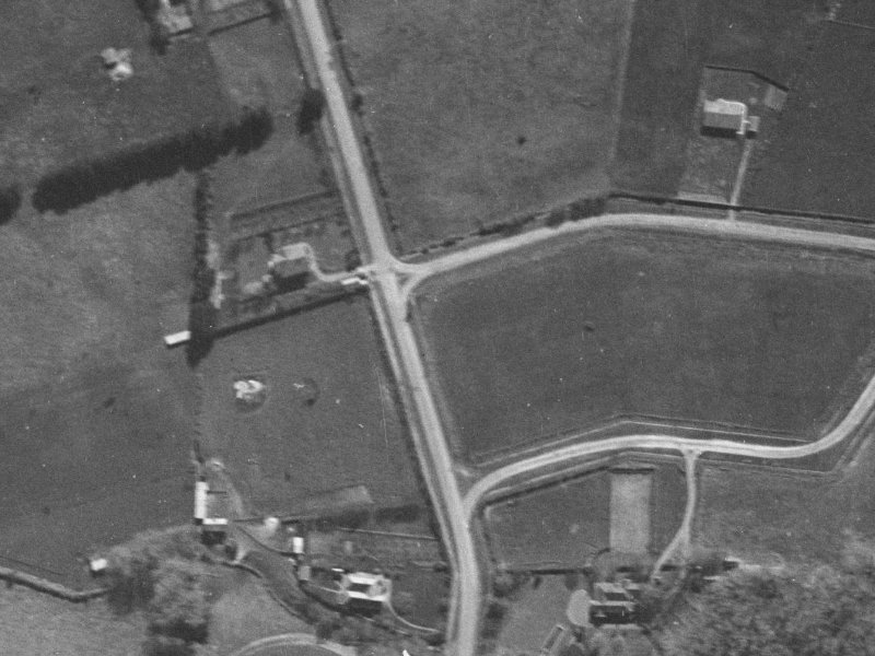 132 Ilam Road from the air, 1940-1944