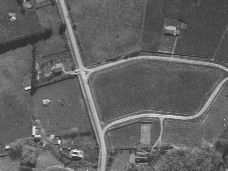 132A Ilam Road from the air, 1940-1944