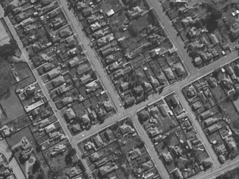 8 Clissold Street from the air, 1940-1944