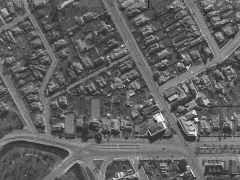 21K Bealey Avenue from the air, 1940-1944