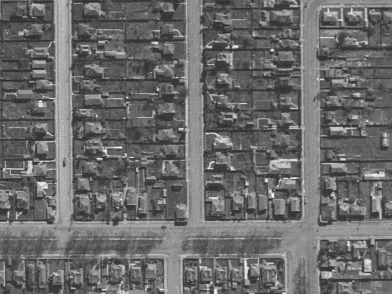 12 Champion Street from the air, 1940-1944