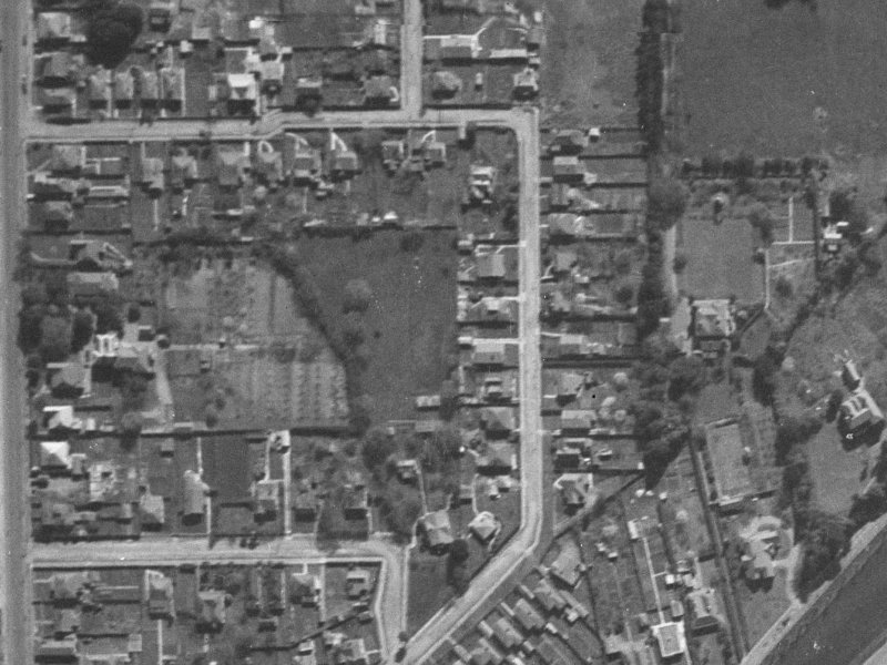 19 Gowerton Place from the air, 1940-1944