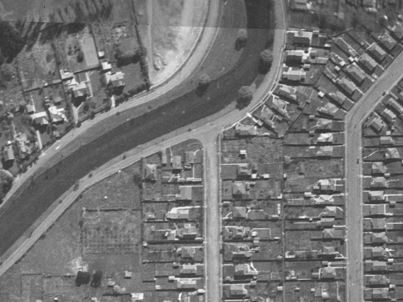 37 Bracken Street from the air, 1940-1944