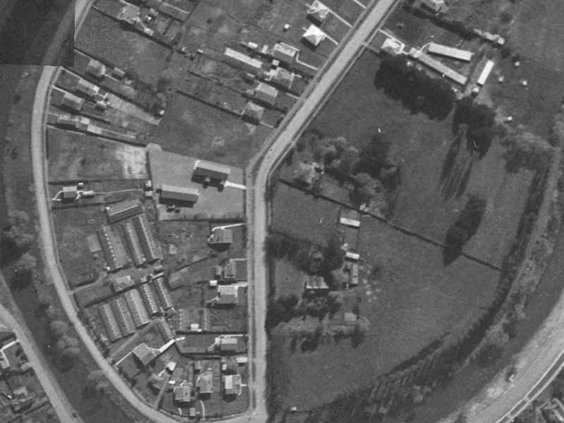 30 Gayhurst Road from the air, 1940-1944