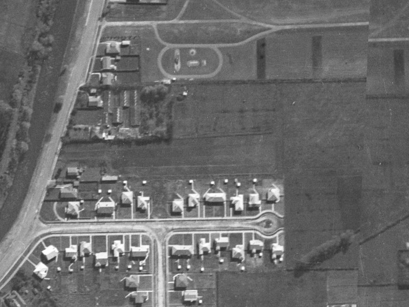 45 Mabel Howard Place from the air, 1940-1944