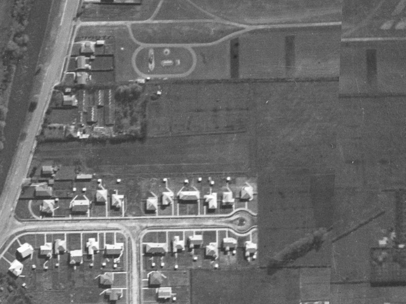 47 Mabel Howard Place from the air, 1940-1944