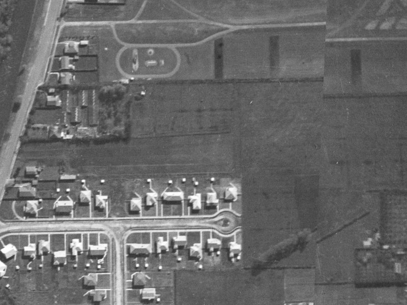 34 Mabel Howard Place from the air, 1940-1944