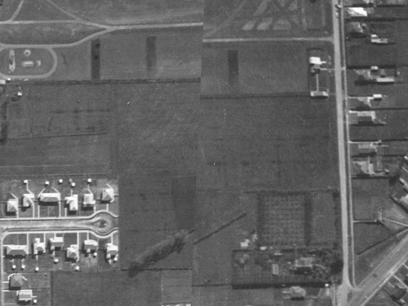 7 Braemar Place from the air, 1940-1944