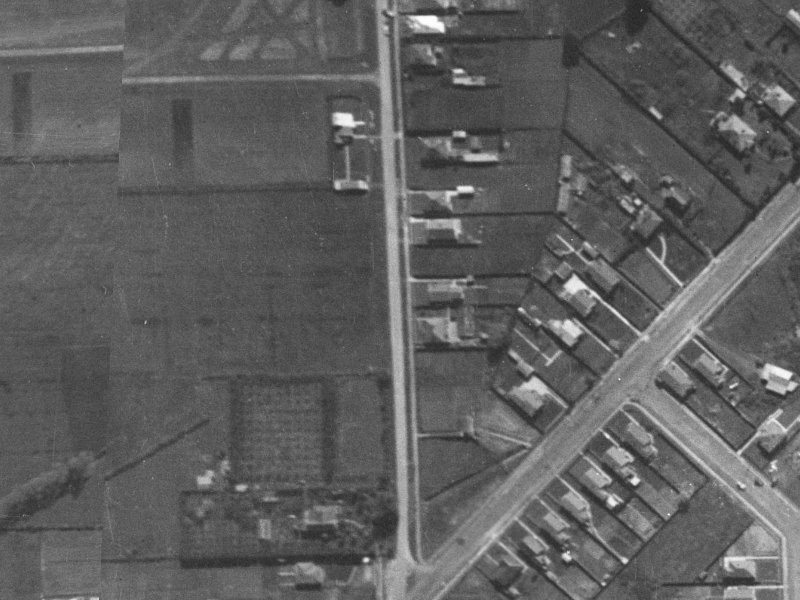 131 Kerrs Road from the air, 1940-1944