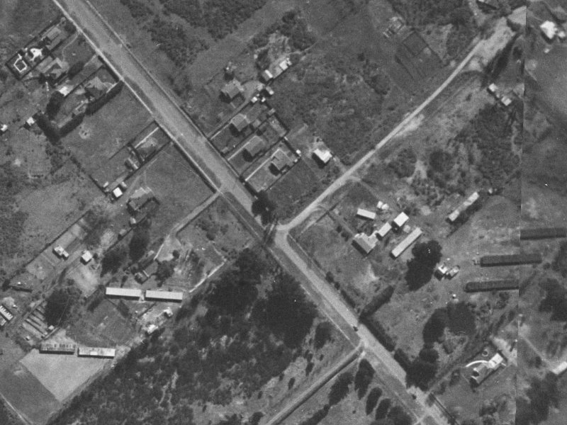 337 Breezes Road from the air, 1940-1944