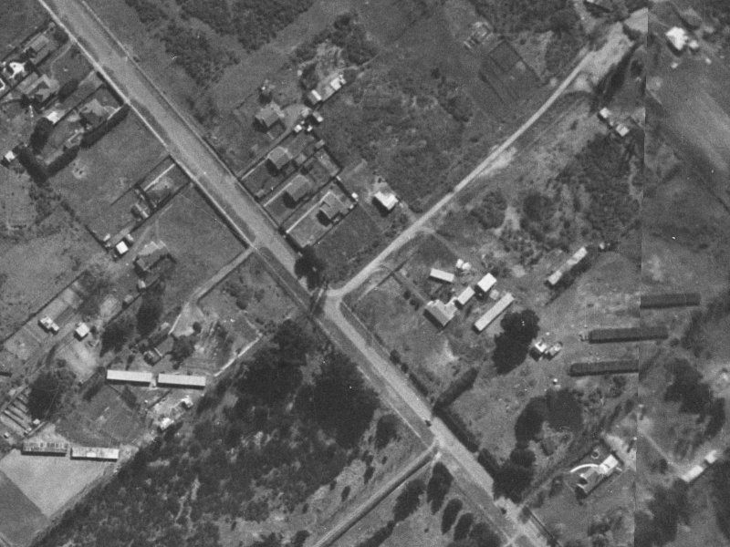 345A Breezes Road from the air, 1940-1944