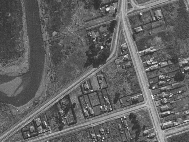 7A Kibblewhite Street from the air, 1940-1944