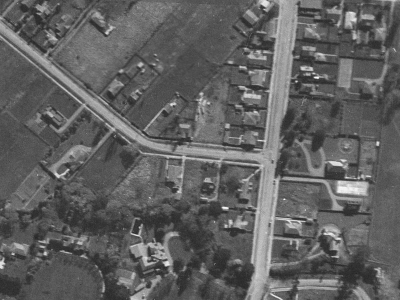 7 Hamilton Avenue from the air, 1940-1944
