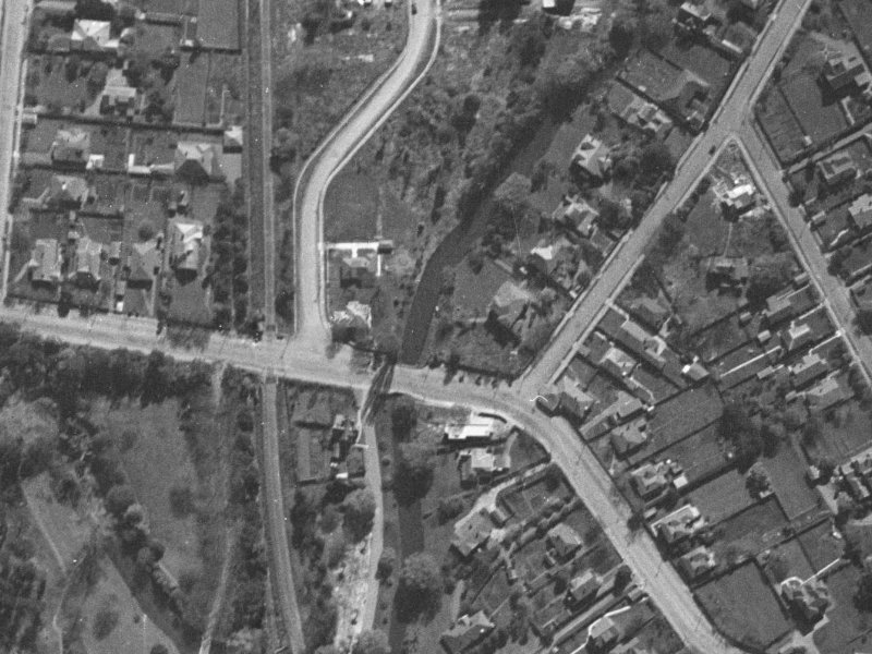 Fendalton Road from the air, 1940-1944