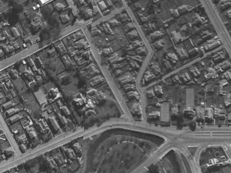 12 Shrewsbury Street from the air, 1940-1944