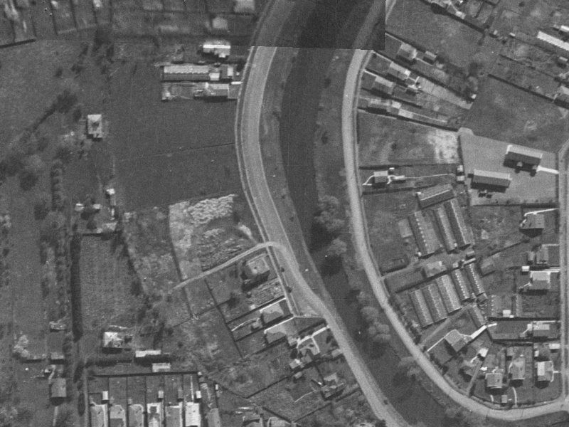 592 Avonside Drive from the air, 1940-1944