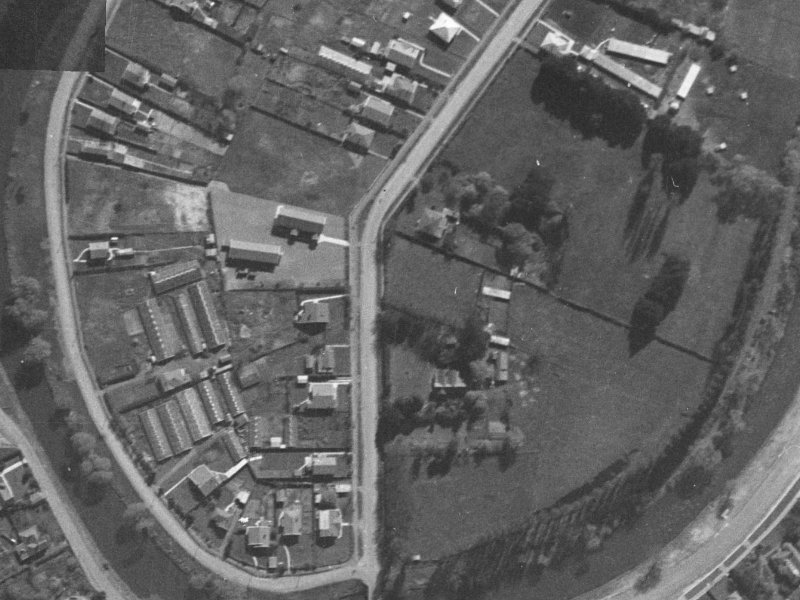 28 Gayhurst Road from the air, 1940-1944