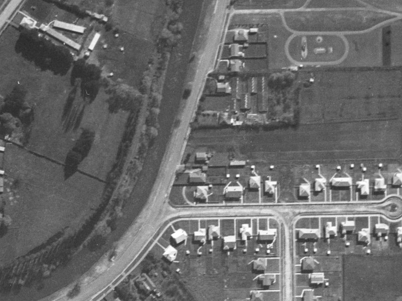 714 Avonside Drive from the air, 1940-1944