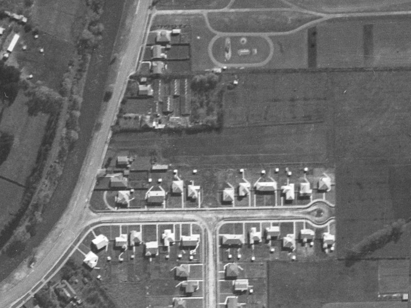 9 Mabel Howard Place from the air, 1940-1944