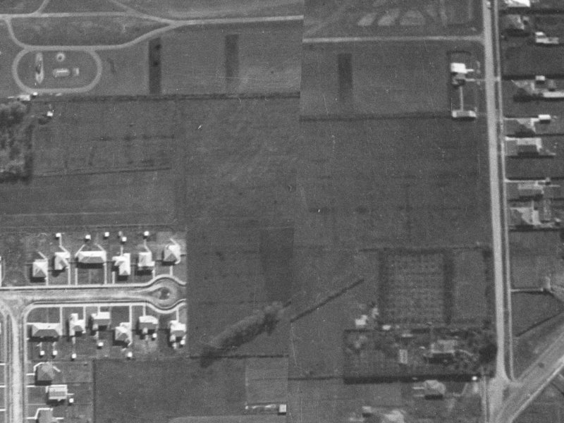 5 Braemar Place from the air, 1940-1944