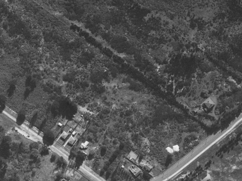 93 Bickerton Street from the air, 1940-1944