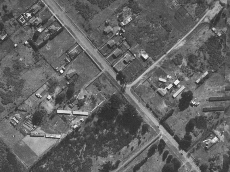 366 Breezes Road from the air, 1940-1944