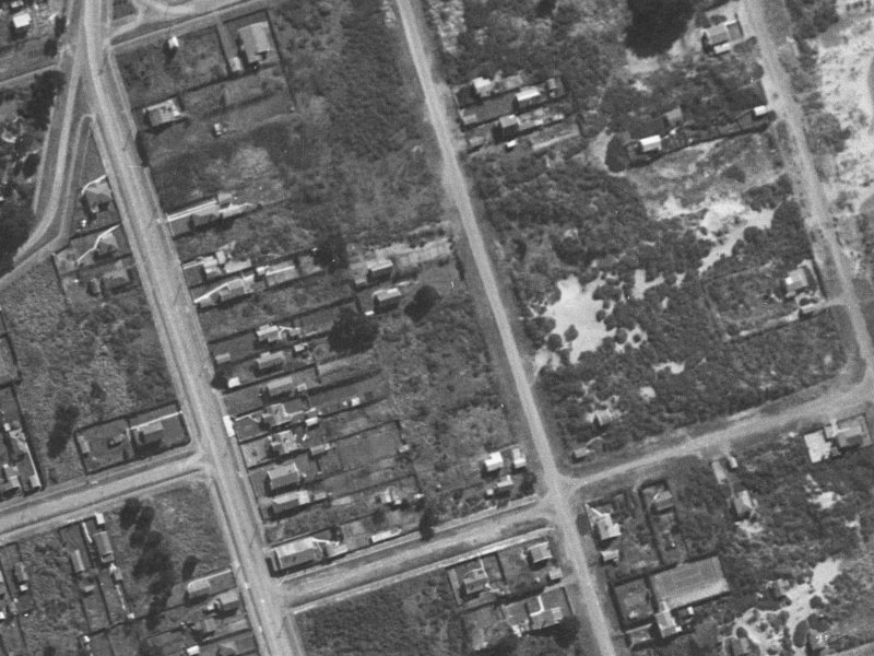 32 Pine Avenue from the air, 1940-1944