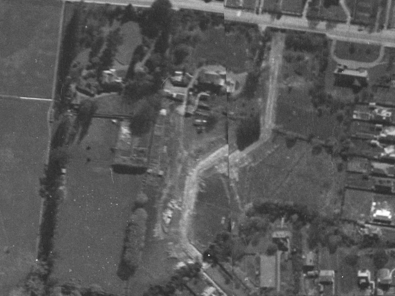 29 Makora Street from the air, 1940-1944