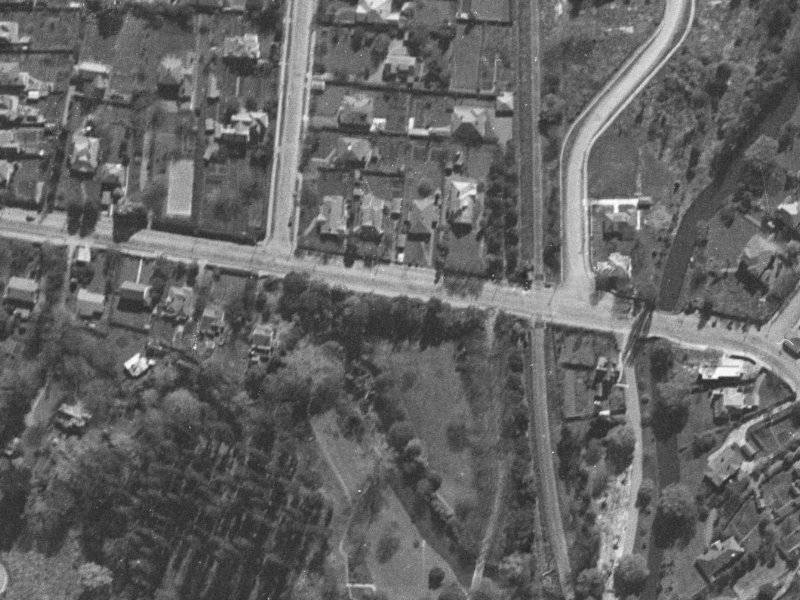 73 Fendalton Road from the air, 1940-1944