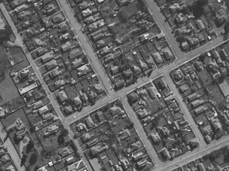 2 Clissold Street from the air, 1940-1944