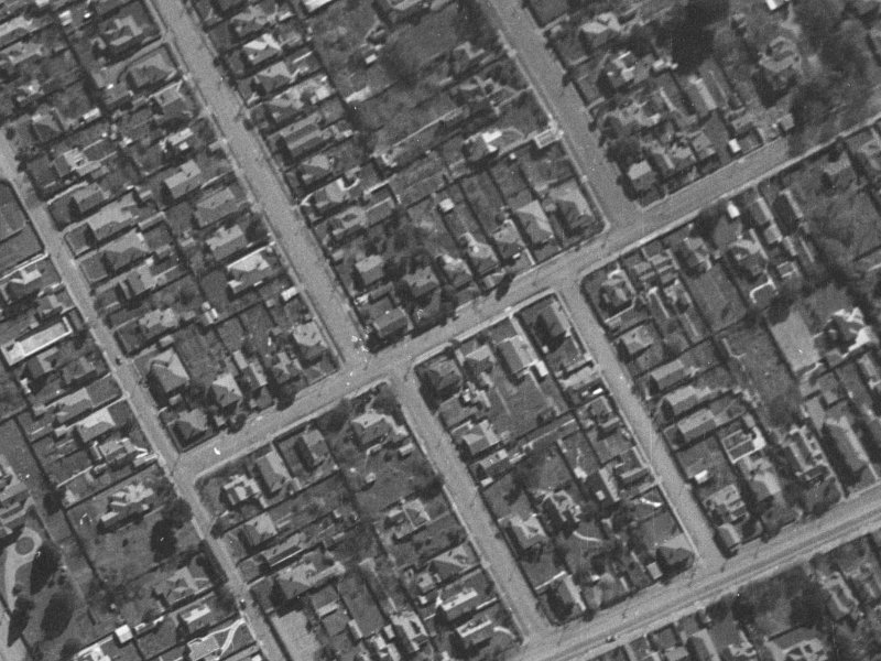 20 Andover Street from the air, 1940-1944
