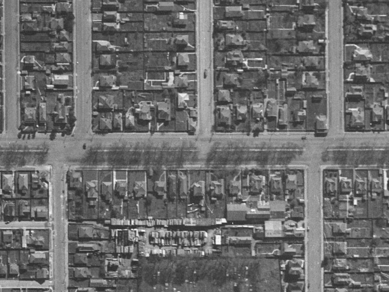 9 Geraldine Street from the air, 1940-1944