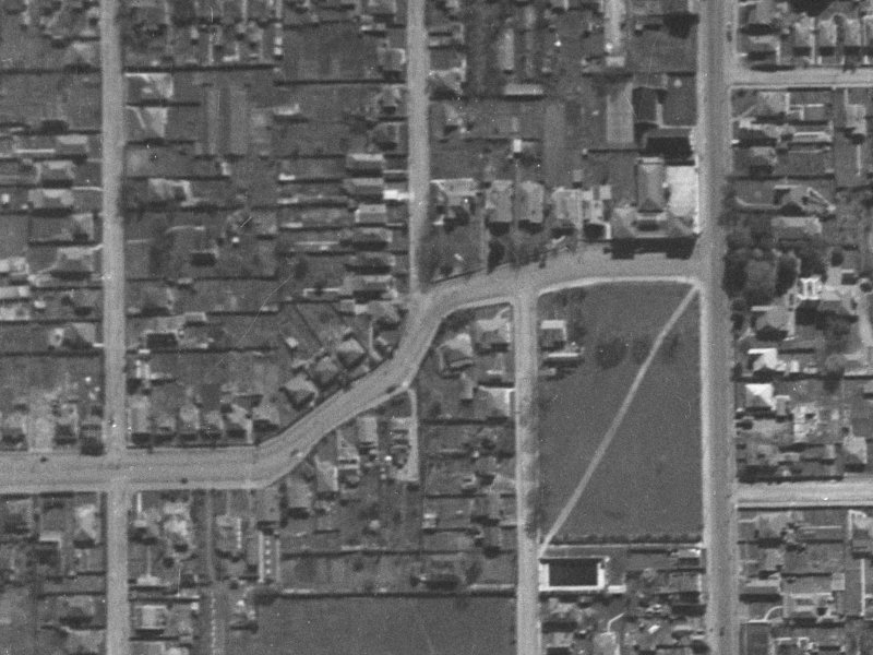 67 London Street from the air, 1940-1944